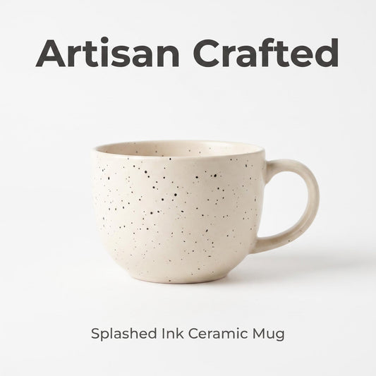 Handmade Speckled Ceramic Mug