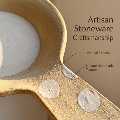 Rabbit Ear Stoneware Frying Pan