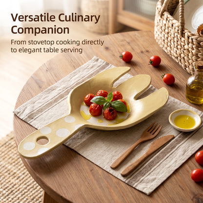 Rabbit Ear Stoneware Frying Pan