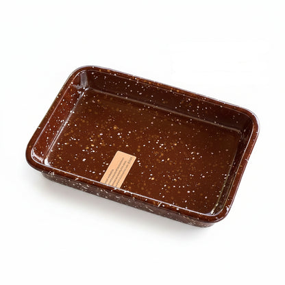 Speckled Stoneware Baking Pan