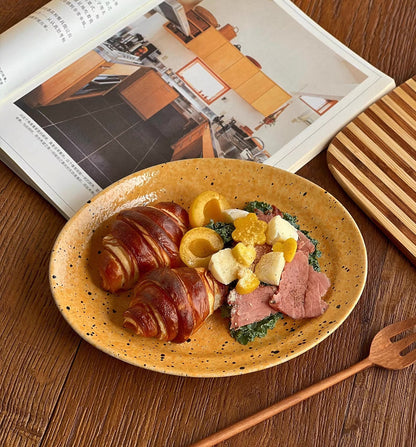 Jingdezhen Rustic Serving Plate